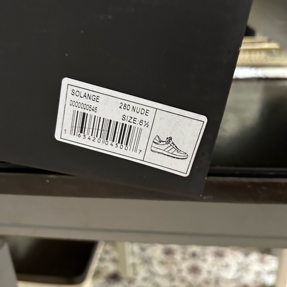 Shushop Solange Sneaker size 6.5 Nude Fuchsia - Picture 9 of 9